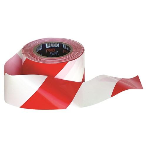 Pro Choice Red/white Hazard Tape - RW10075